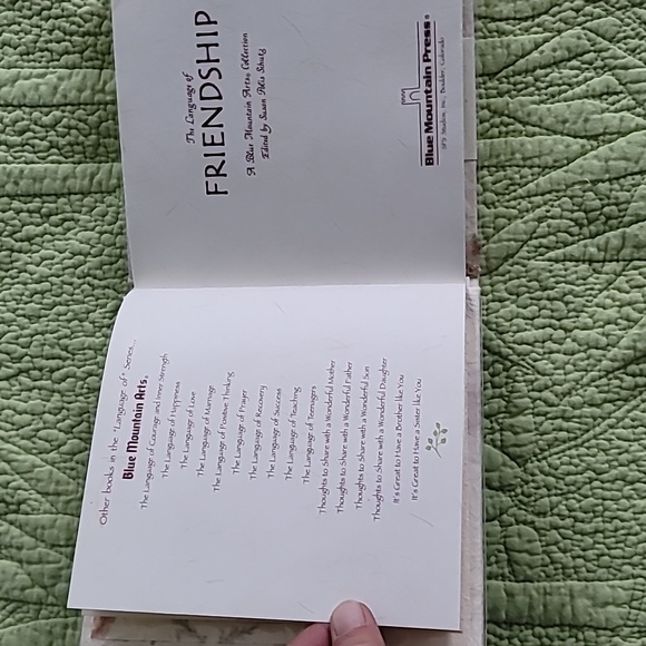 The Language of Friendship Book - Picture 2 of 5